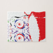 Sugar Skull Santa Legpuzzel (Horizontaal)