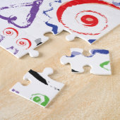 Sugar Skull Santa Legpuzzel (Zijkant)