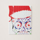 Sugar Skull Santa Legpuzzel (Verticaal)