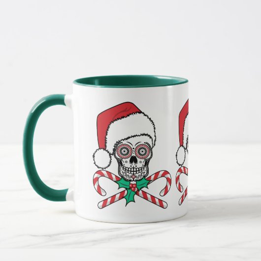 Sugar Skull Santa Mok (Links)
