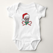 Sugar Skull Santa Romper (Voorkant)