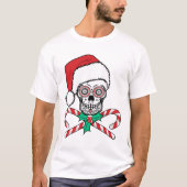 Sugar Skull Santa T-shirt (Voorkant)