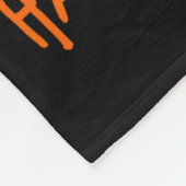 Sugar-skull Skeleton Halloween Xmas Happy Hallotha Fleece Deken (Hoek)