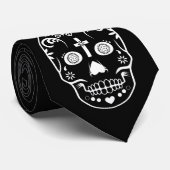 Sugar Skull Stackz Stropdas (Opgerold)