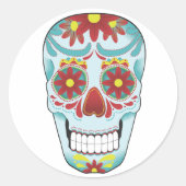 Sugar Skull sticker (Voorkant)