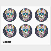 Sugar skull Sticker (Vel)