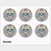 Sugar skull Sticker (Vel)