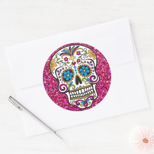 Sugar skull Sticker (Envelop)