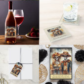 Sugar Skull Sweetheart, op maat Cadeaulabel