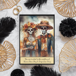 Sugar Skull Sweetheart, op maat Kaart