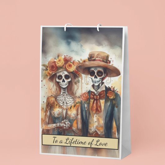 Sugar Skull Sweetheart, op maat Medium Cadeauzakje
