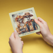 Sugar Skull Sweethearts, op maat Kaart