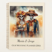 Sugar Skull Sweethearts, op maat Planner (Voorkant)