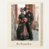 Sugar Skull Sweethearts, op maat Planner (Achterkant)