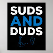 Sugar Skull Tattoo Design Tekening Rood Hart Poster (Voorkant)