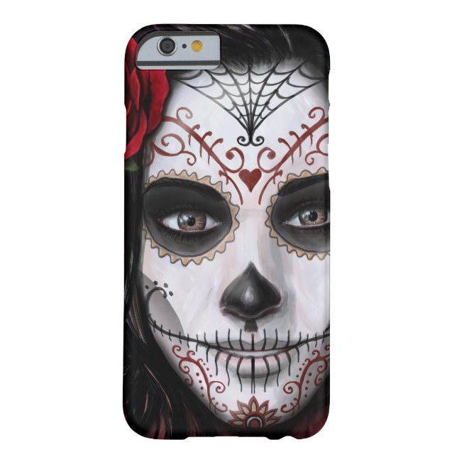 Sugar Skull van Mike Morgan Design Case-Mate iPhone Case (Achterkant)