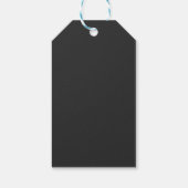 Sugar Skull Verjaardagsfeestje Dank u Cadeaulabel (Achterkant)