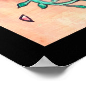 Sugar Skulls 9 - Originele kunst van Dori Hartley Poster (Hoek)