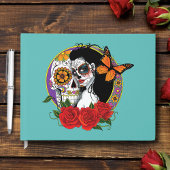 Sugar Skulls Art Nouveau Gastenboek