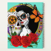Sugar Skulls Art Nouveau Planner (Achterkant)