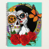 Sugar Skulls Art Nouveau Planner (Voorkant)