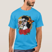 Sugar Skulls Art Nouveau T-shirt (Voorkant)