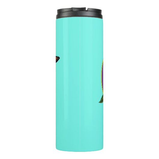 Sugar Skulls Art Nouveau Thermosbeker (Achterkant)