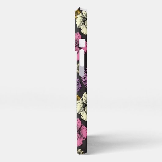 Sugar Skulls Black iPhone 13 Pro Hoesje iPhone Hoesje (Linkerkant)