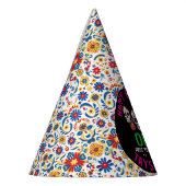 Sugar Skulls Day 1st Birthday Party Colorful Día Feesthoedjes (Links)