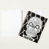 Sugar Skulls Day of the Dead Lattice Planner (Display)