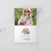 Sugar Skulls Day of the Dead Photo Bedankt (Binnen)