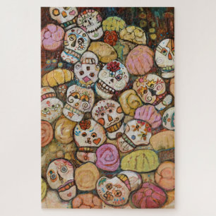 Sugar Skulls Day of the Dead Puzzle Legpuzzel