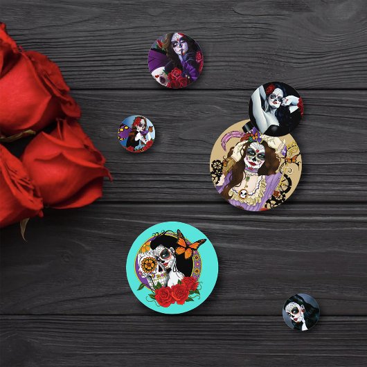 Sugar Skulls Day overleden Confetti