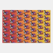 Sugar Skulls Fairy Sunset Inpakpapier Vel (Voorkant)