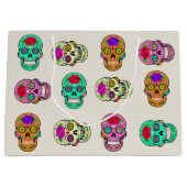 Sugar Skulls Gift Bag Groot Cadeauzakje (Voorkant)