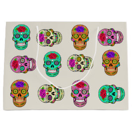 Sugar Skulls Gift Bag Groot Cadeauzakje