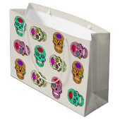 Sugar Skulls Gift Bag Groot Cadeauzakje (Achterkant Gekanteld)