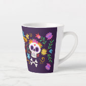 SUGAR SKULLS Halloween Latte Coffee Mok (Rechts)