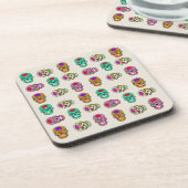Sugar Skulls Hard plastiek onderzetter (Linkerzijde)