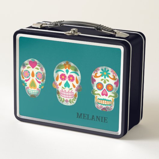 Sugar Skulls Illustratie Gepersonaliseerd (Voorkant)