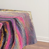 Sugar Skulls in Love Impressionistische Chalk Past Tafelkleed (Voorbeeld)