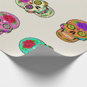Sugar Skulls inpakpapier (Hoek)