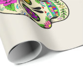 Sugar Skulls inpakpapier (Rol Hoek)