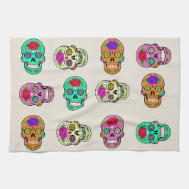 Sugar Skulls Keukenhanddoeken