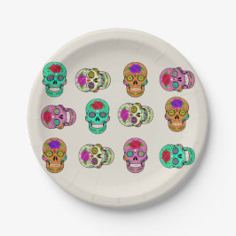 Sugar Skulls Paper Bord