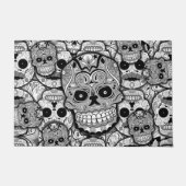 Sugar Skulls Pattern Deurmat (Voorkant)