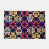 Sugar Skulls Pattern Deurmat (Voorkant)