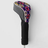 Sugar Skulls Pattern Golfheadcover (Schuin)