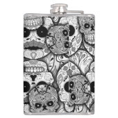 Sugar Skulls Pattern Heupfles (Achterkant)
