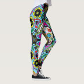 Sugar Skulls Pattern Leggings (Rechts)